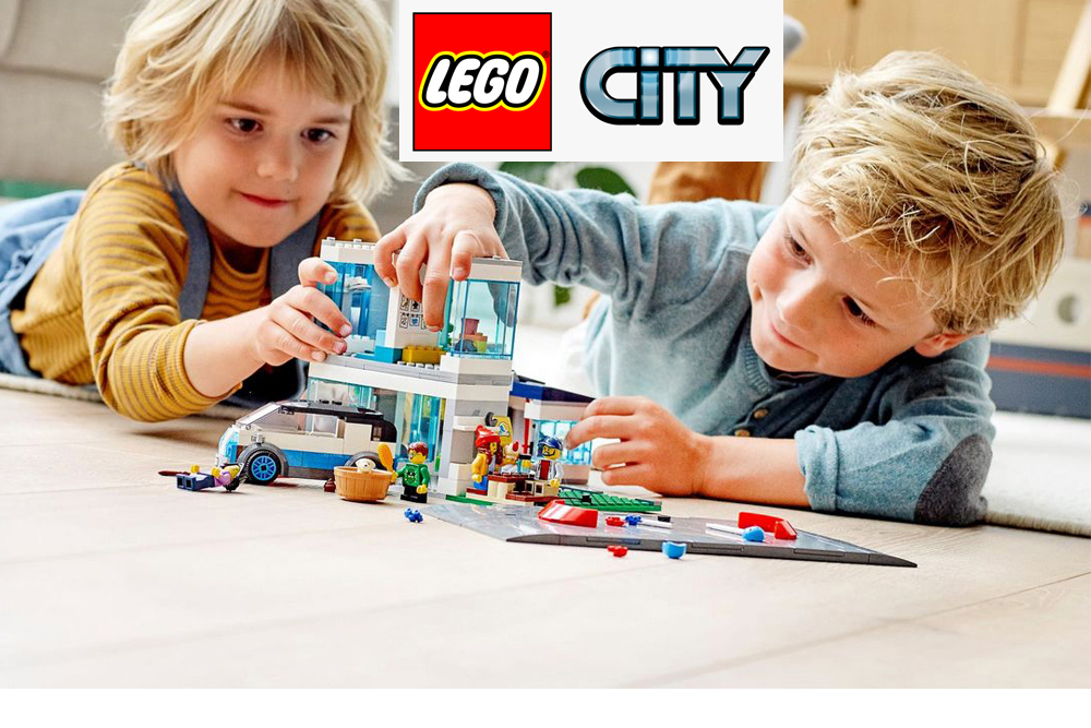 LEGO CITY konstruktoriai